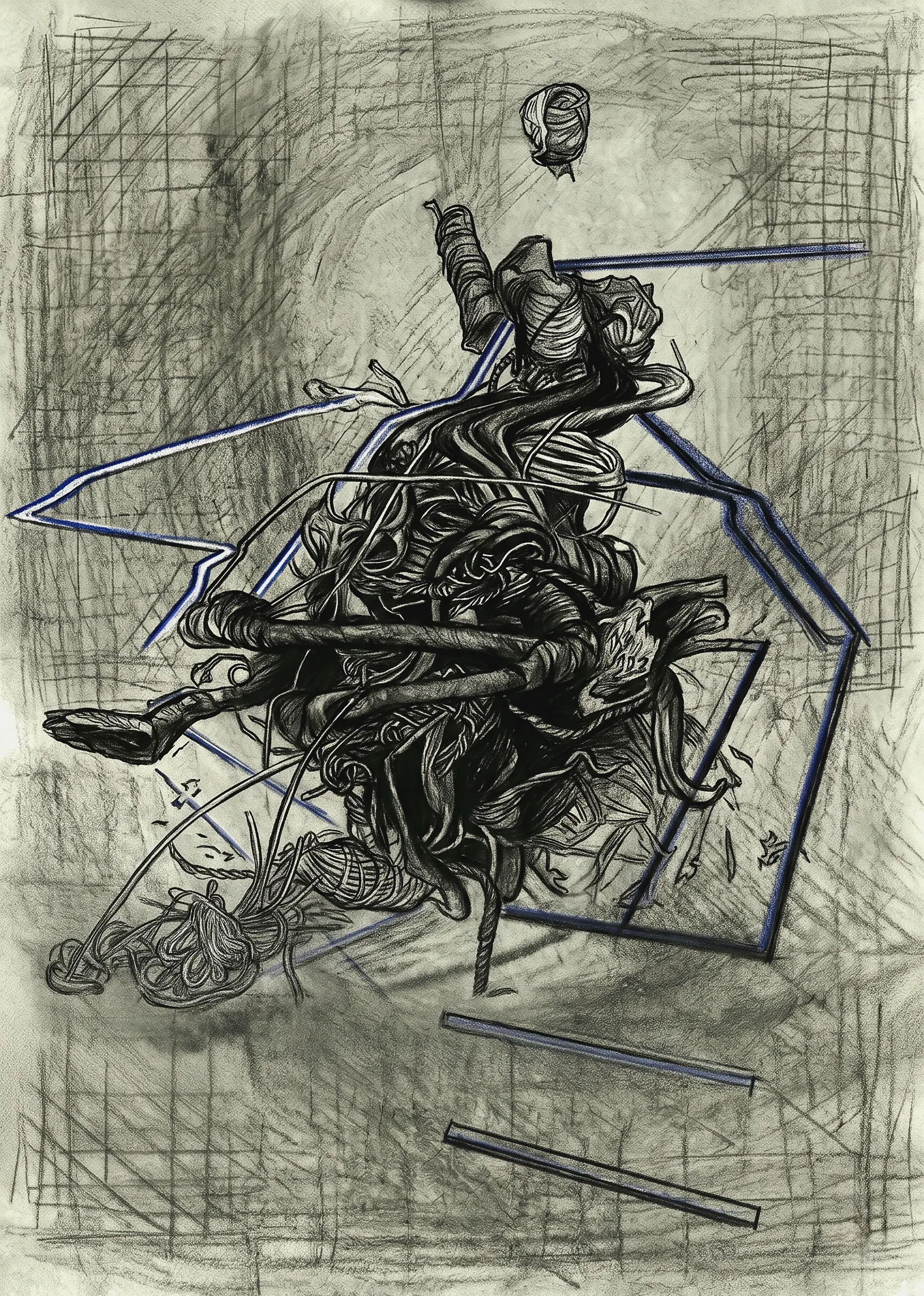 Notebook drawing by Luke Tava Rodriguez