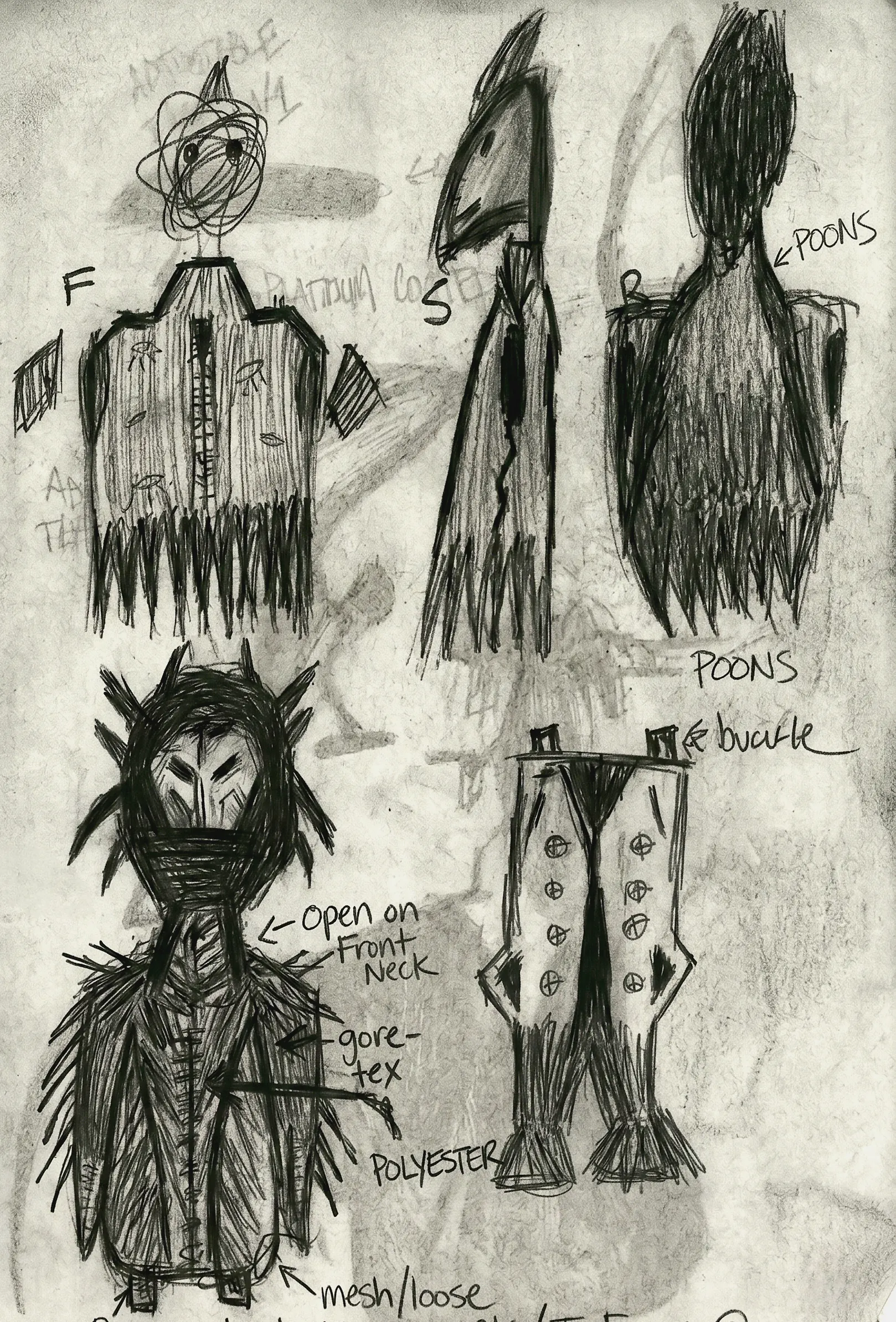 Notebook drawing by Luke Tava Rodriguez