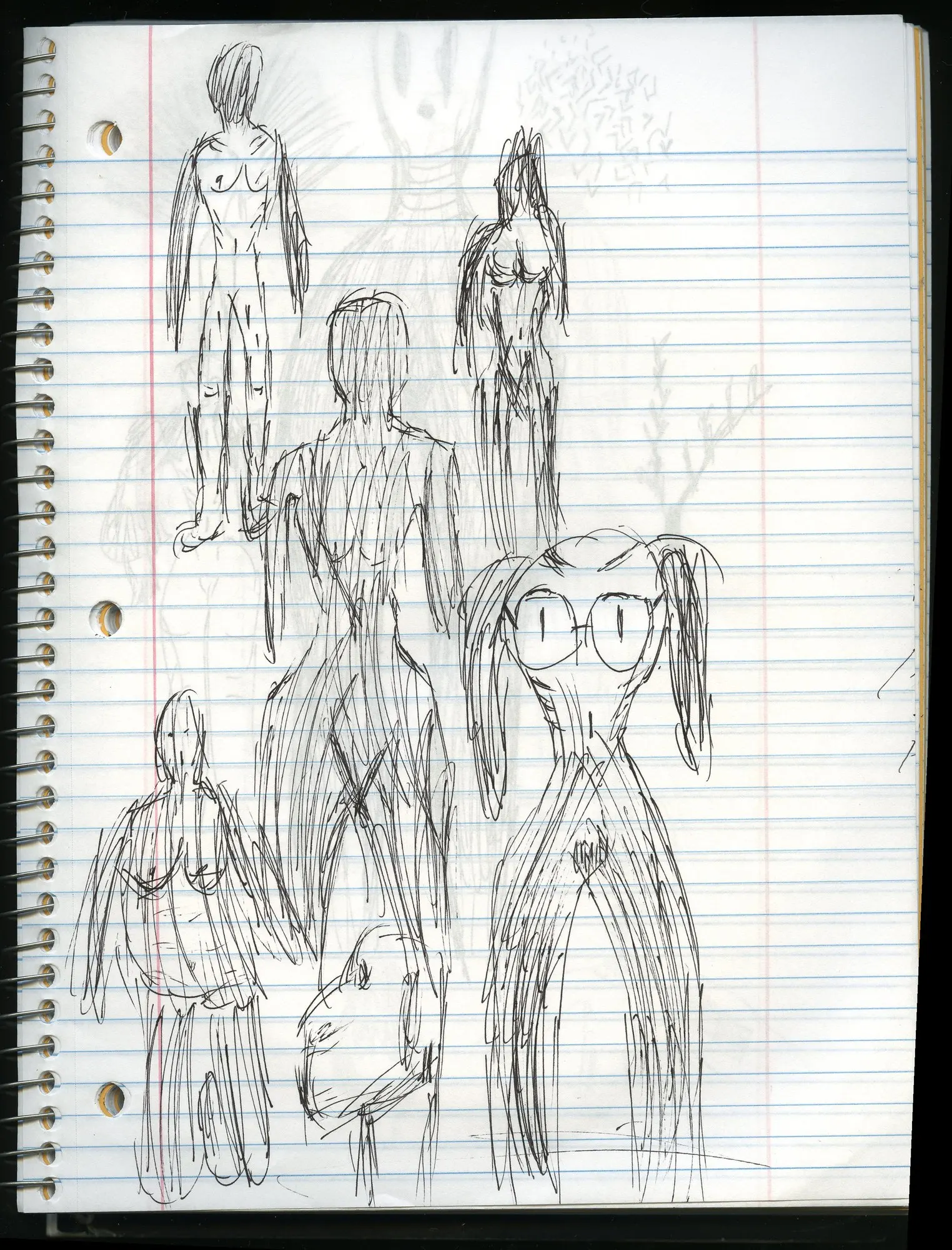 Notebook drawing by Luke Tava Rodriguez