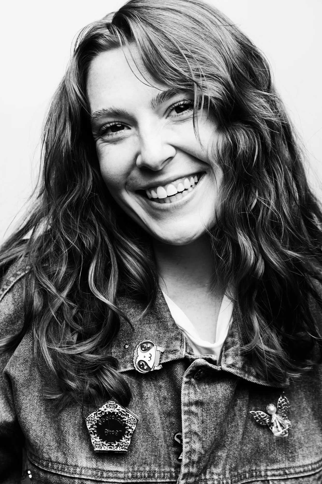 Black and white portrait photograph by Luke Tava Rodriguez