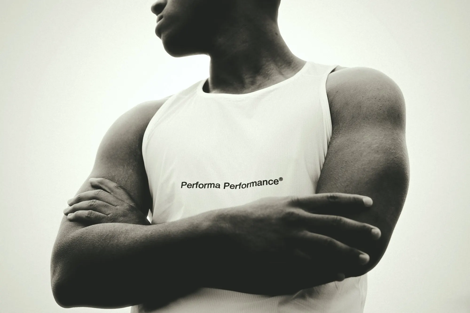 Black and white portrait photograph by Luke Tava Rodriguez